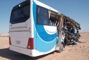 В Египте разбился туристический автобус 