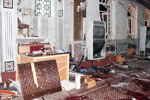 Число жертв взрыва в мечети в центре Дамаска выросло до 42