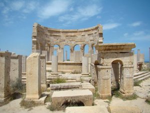 Древний город Ливии пострадал от бомбардировки НАТО