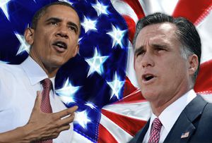 Президентская гонка в США: Обама и Ромни идут бок о бок