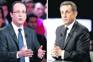 Состоялись теледебаты Саркози и Олланда