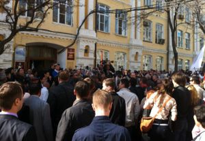 В Астрахани проходит акция протеста