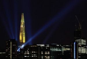 В Лондоне феерично открыли самый высокий небоскреб в Европе