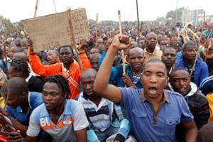 В ЮАР назревает новая забастовка шахтеров