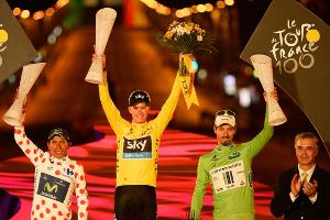 Юбилейную велогонку «Тур де Франс» выиграл британец Кристофер Фрум