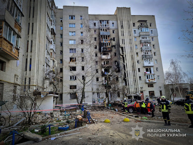 В Охтирці щонайменше семеро поранених внаслідок нічної ворожої атаки