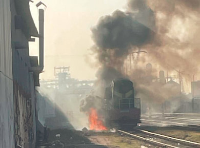 Залізнична інфраструктура Сумщини знову опинилася під ворожою атакою