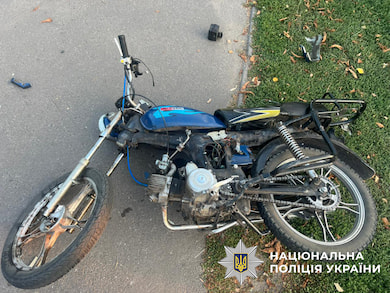 У Конотопі в ДТП травмувався неповнолітній водій мопеда