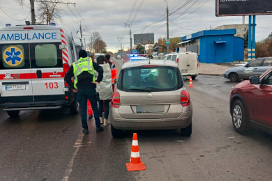 На вул. Білопільський шлях у ДТП травмувалися двоє пішоходів