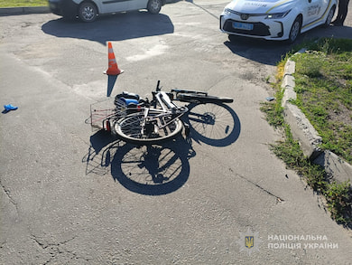 У Сумах постраждала внаслідок ДТП літня велосипедистка
