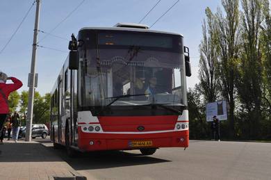З 1 травня у напрямку Верхнього Піщаного курсує комунальний автобус