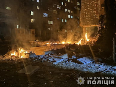 Триває ліквідація наслідків ворожого удару по дитячому будинку в Сумах