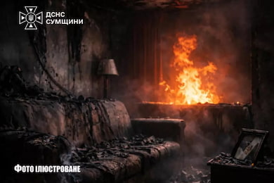 У Конотопі загинув у пожежі 31-річний чоловік