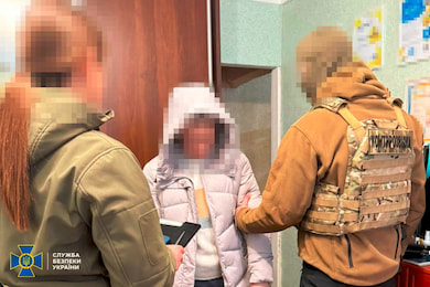 У Сумах затримали ще одну коригувальницю, яка працювала на рф
