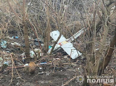 У Сумах поліцейські вибухотехніки знешкодили ворожий БпЛА, який впав, але не вибухнув