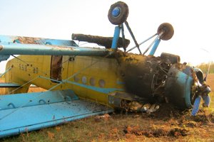 Авария самолета в Ямпольском районе