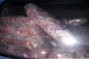 Сумской погранотряд перехватил 1,5 тонны мяса, которое незаконно везли в Россию