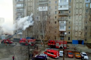 В сумской многоэтажке по ул. Ивана Сирко произошел пожар