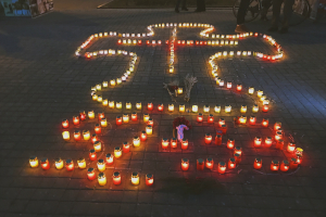 В городе Сумы почтили память жертв Голодомора