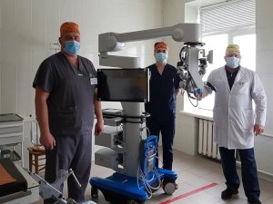 В Сумах в ЦГБ появилось новое нейрохирургическое оборудование