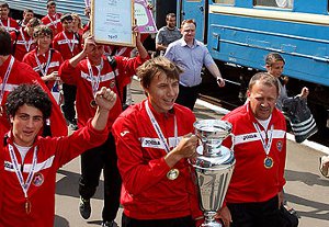 Сумчане стали победителями школьного Евро-2012