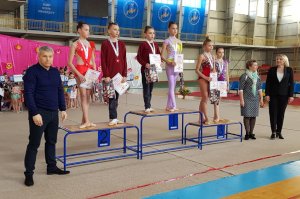 В Сумах состоялось соревнование гимнастов