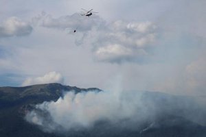 Пожар в заповеднике