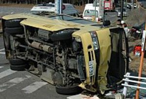 В Японии разбился автобус с дошкольниками