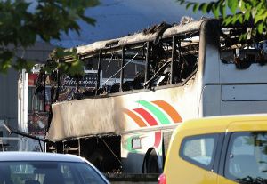 В Болгарии смертник взорвал туристический автобус
